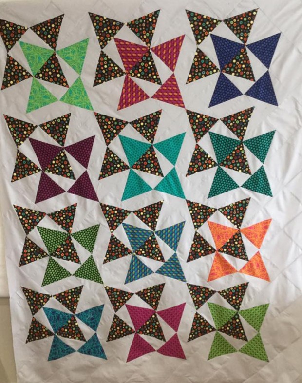 Blooming Wallflowers top by Gayle S