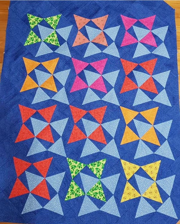 Student Work - Sandra C's version of Blooming Wallflowers