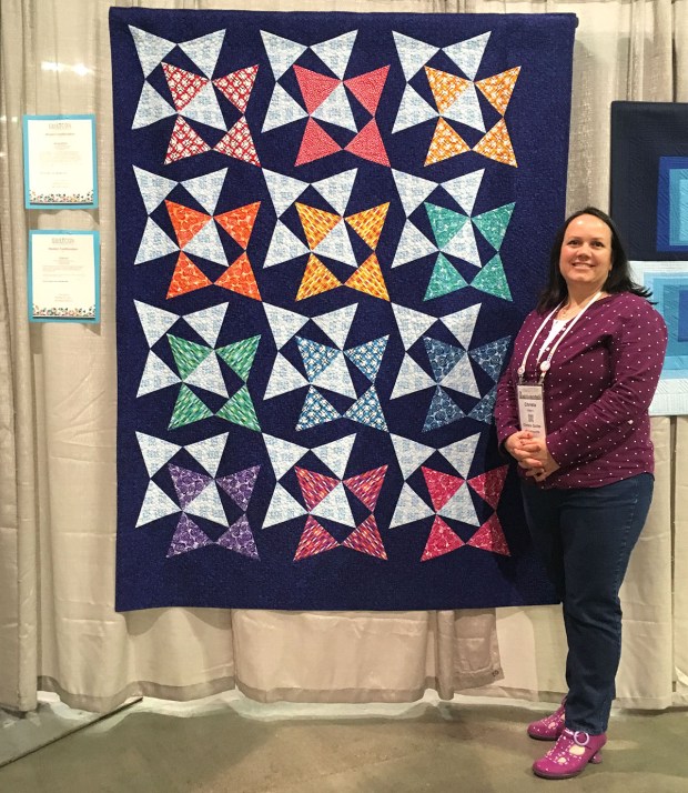 Blooming Wallflowers by Christa Watson QuiltCon 2019