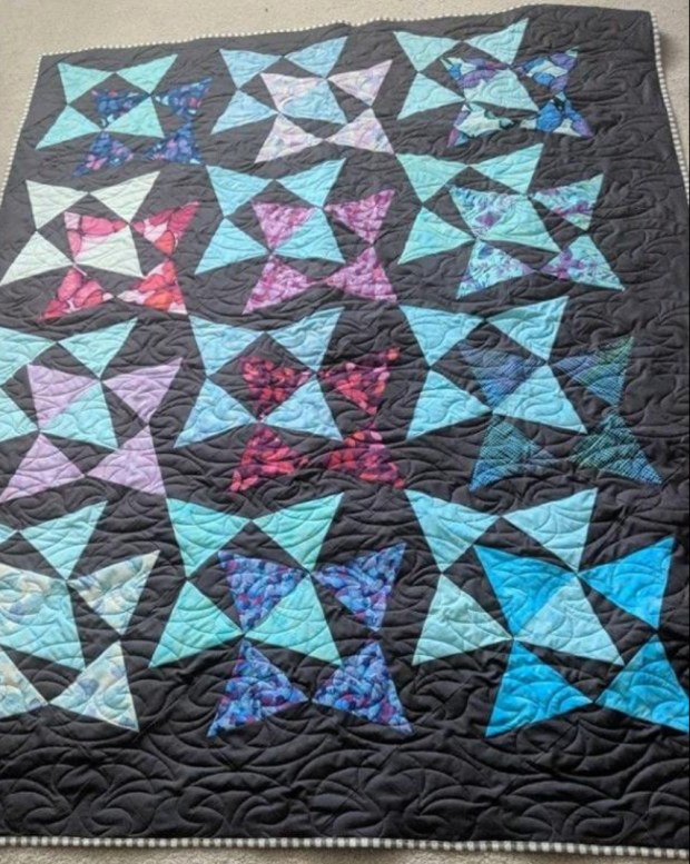 Gina S Blooming Wallflowers Quilt