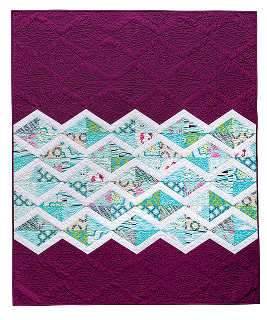 Row-of-Diamonds by Sylvia Schaefer