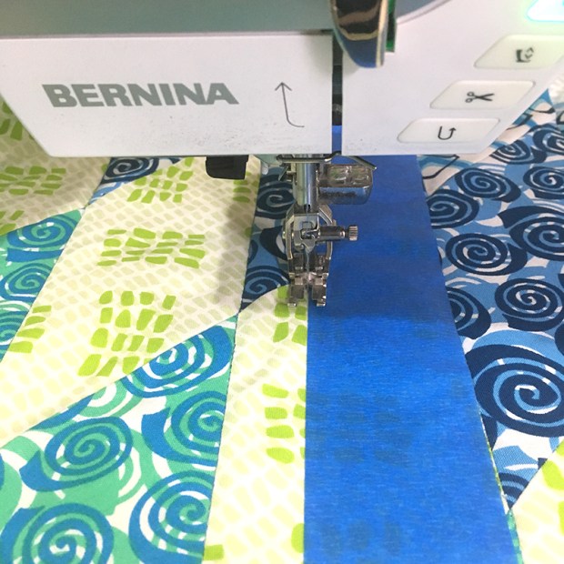 Geese in the GArden quilting