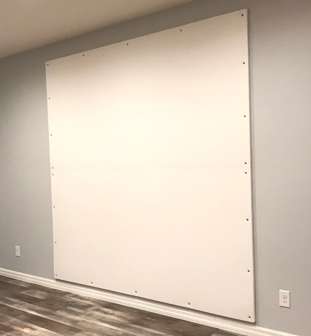 Design Wall built by Christa Watson and hubby