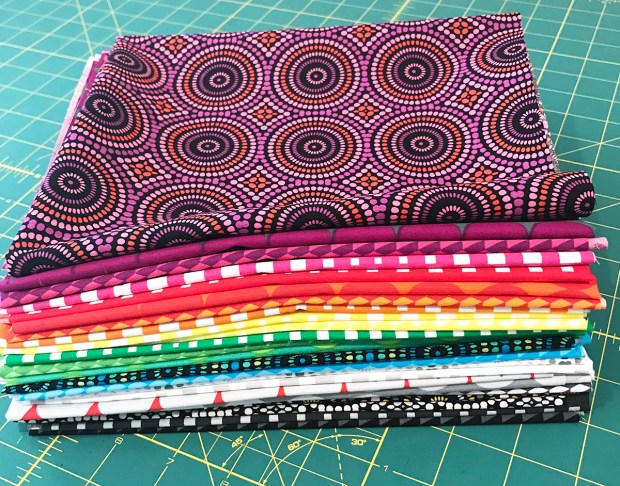 Geo Pop fabric by Christa Watson