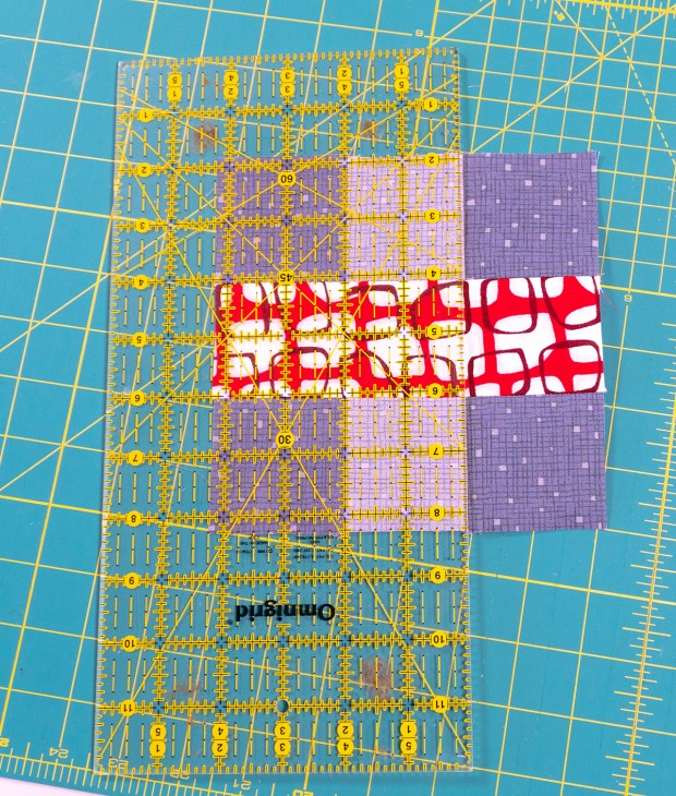 Rainbow Weave Quilt Block