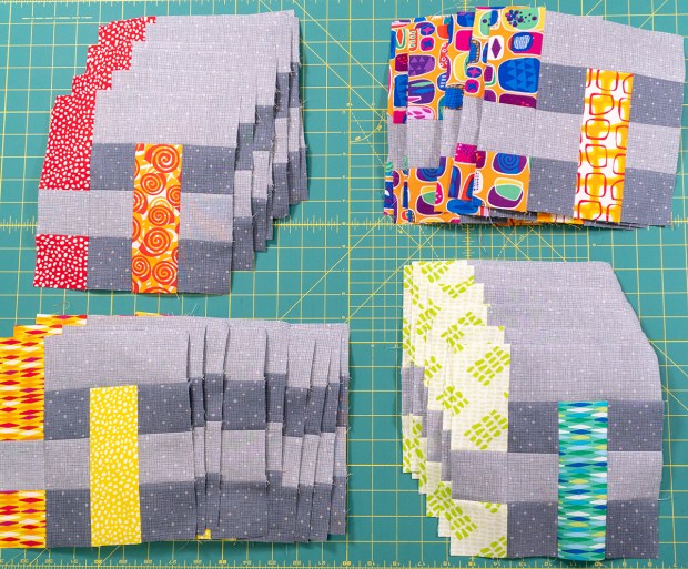 Rainbow Weave Blocks