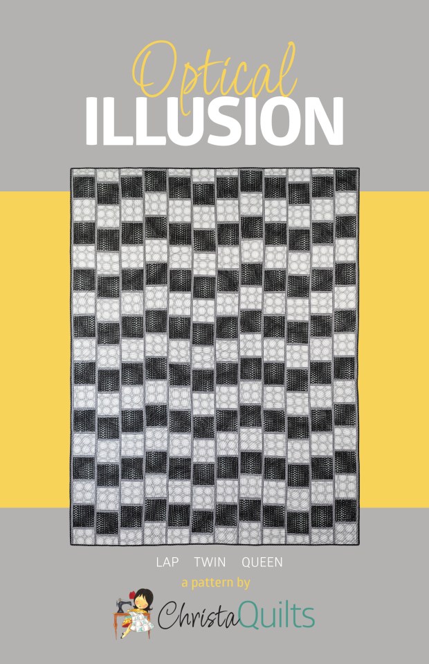 Optical Illusion Pattern by Christa Watson