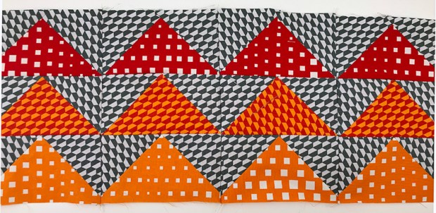 Finished Flying Geese