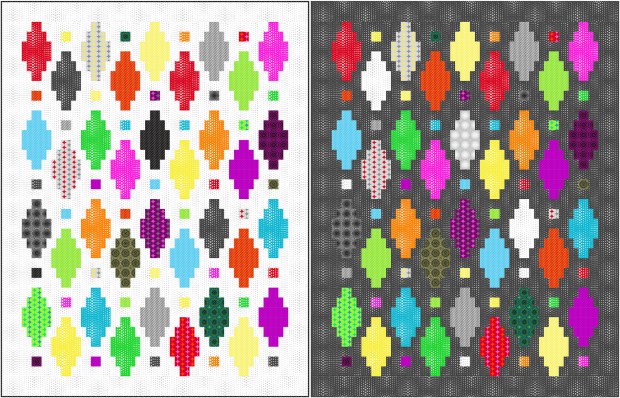 Geo Pop Beaded Lanterns by Christa Watson