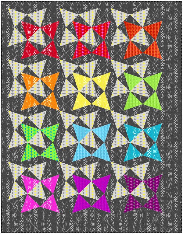 Geo Pop Blooming Wallflowers