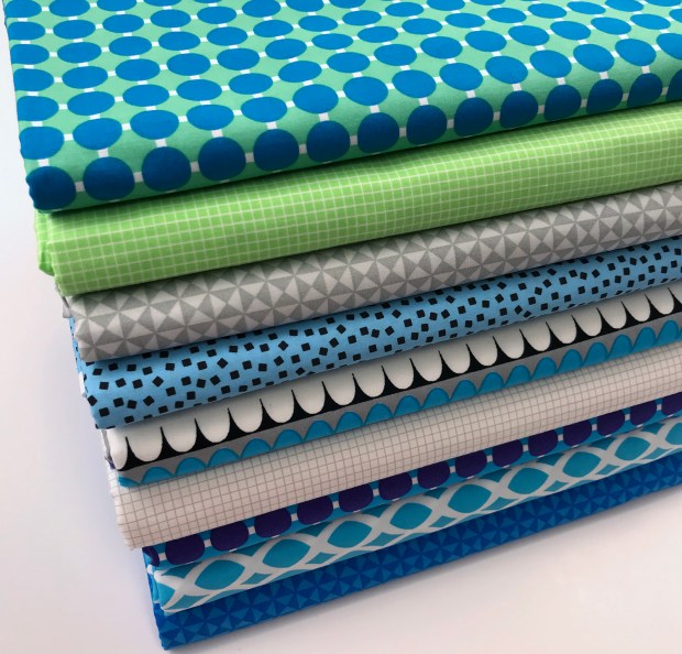 Gridwork Breeze by Christa Watson for Benartex