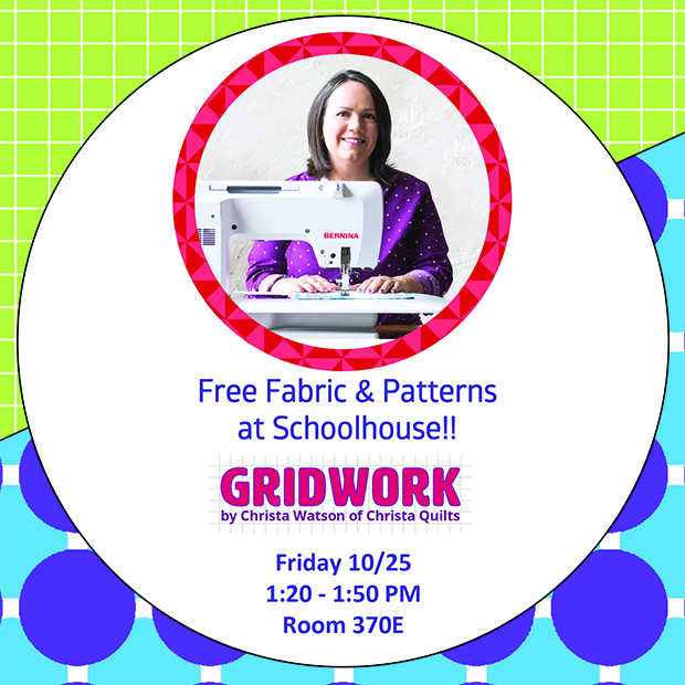 Fall 2019 Quilt Market - Gridwork by Christa Watson