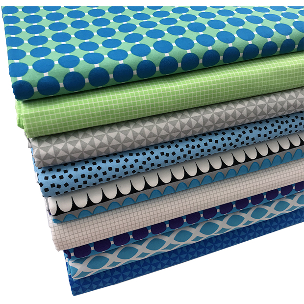 Gridwork Breeze by Christa Watson for Benartex Contempo Studio