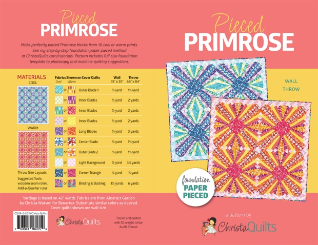 Paper Pieced Primrose