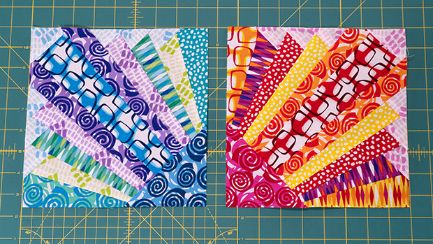 Pieced Primrose Blocks by Christa Watson