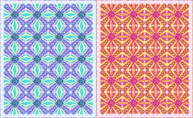 Pieced Primrose Quilt