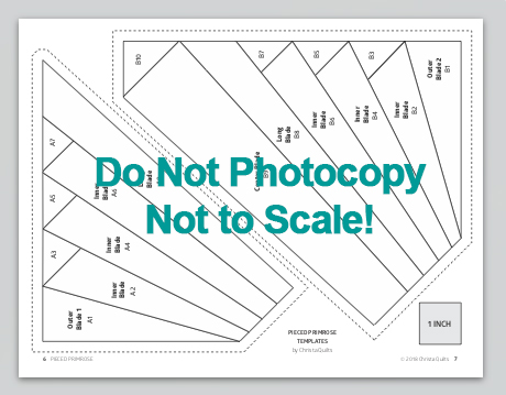 Paper Pieced Template