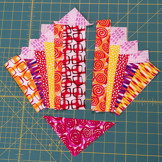 Paper Pieced Primrose Blocks