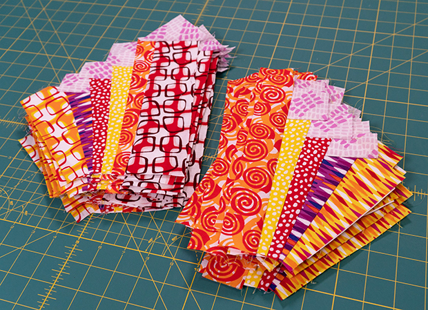 Pieced Primrose Quilt Blocks