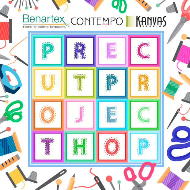 Benartex Precut Project Hop