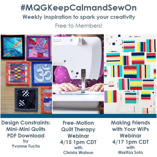 MQG Keep Calm and Sew On