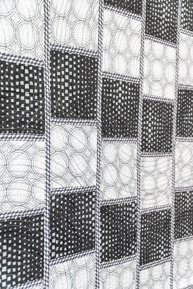 Optical Illusion Quilt Detail