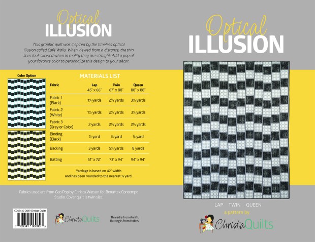 Optical Illusion Quilt Pattern