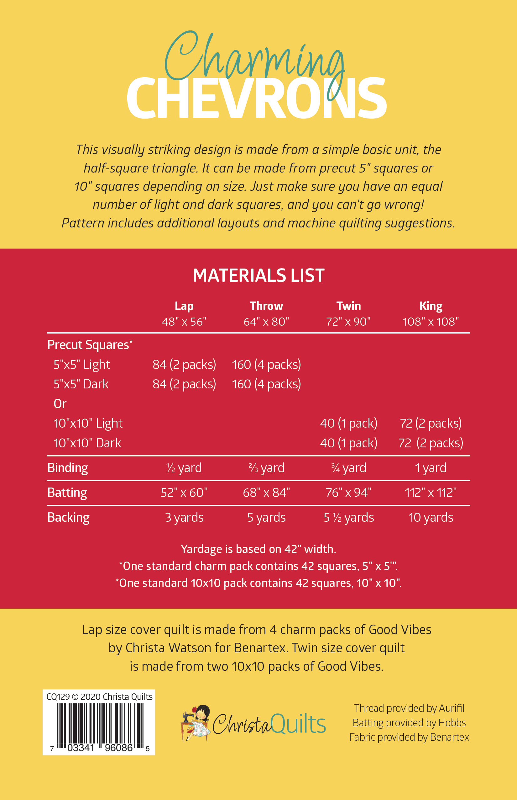 Charming Chevrons by Christa Watson