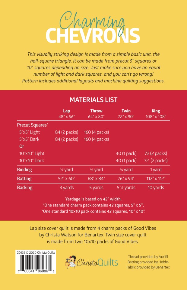 Charming Chevrons by Christa Watson
