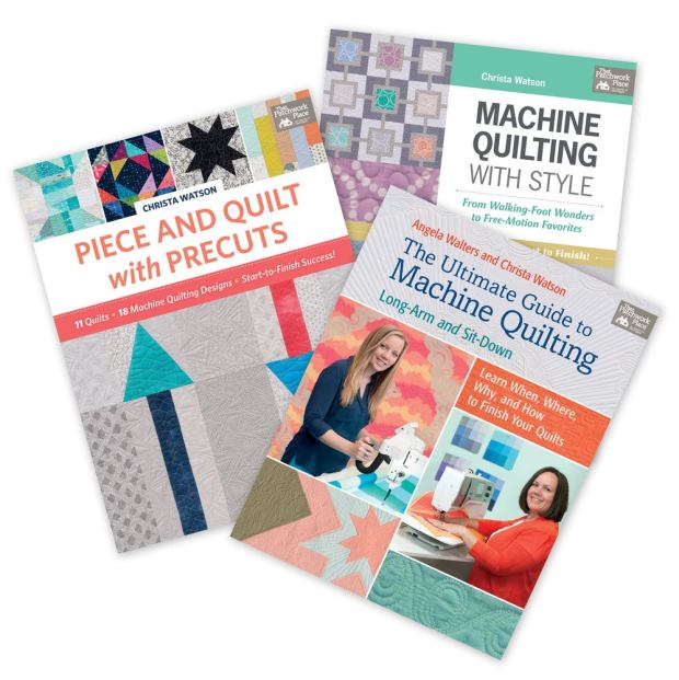 Machine Quilting Books by Christa Watson