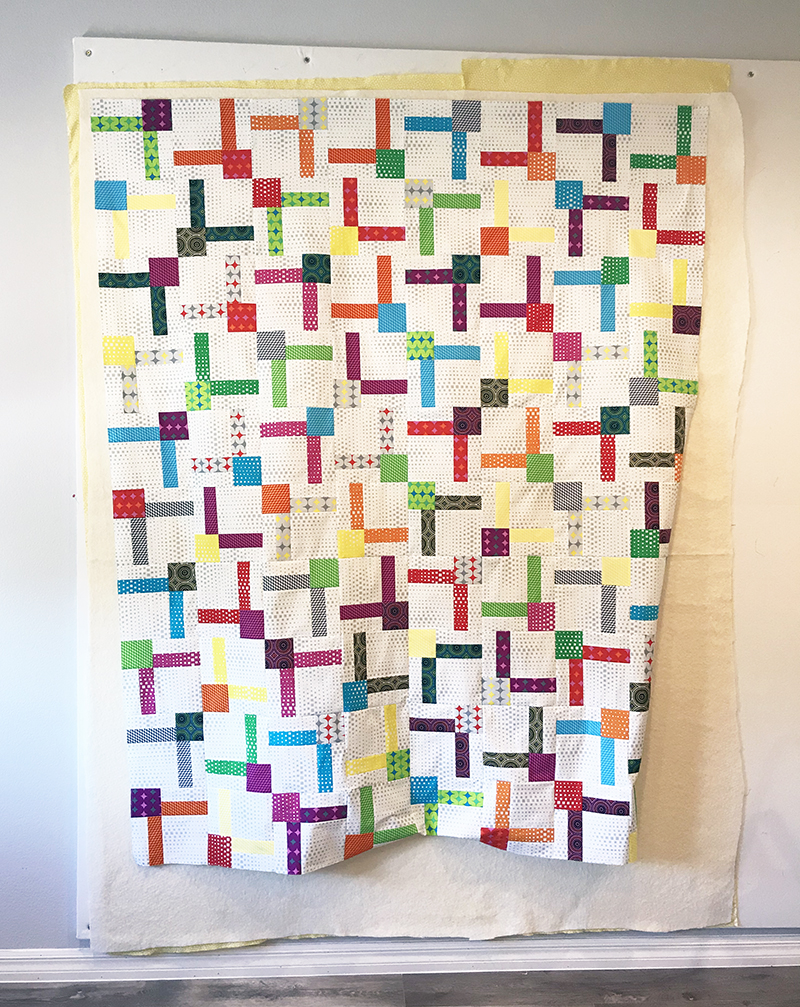 Bling quilt in progress