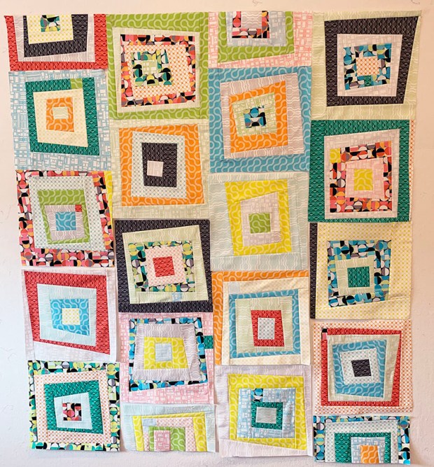 Modern Logs Crib Size layout