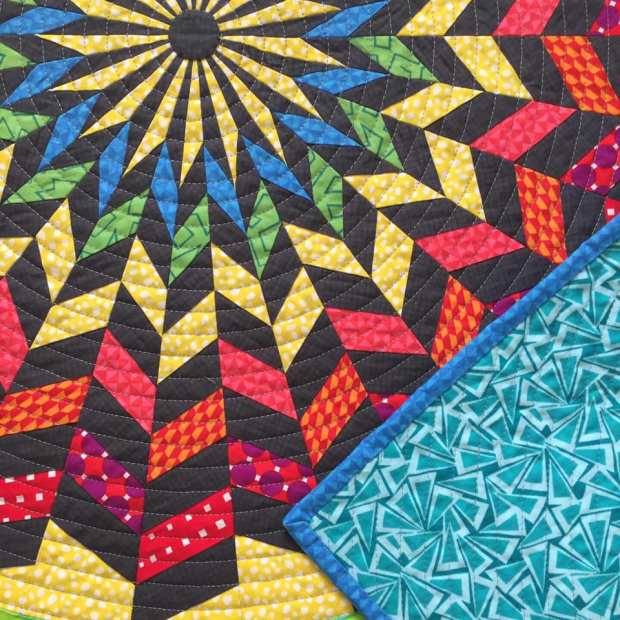 Hypnotica Quilt by Nancy Messuri