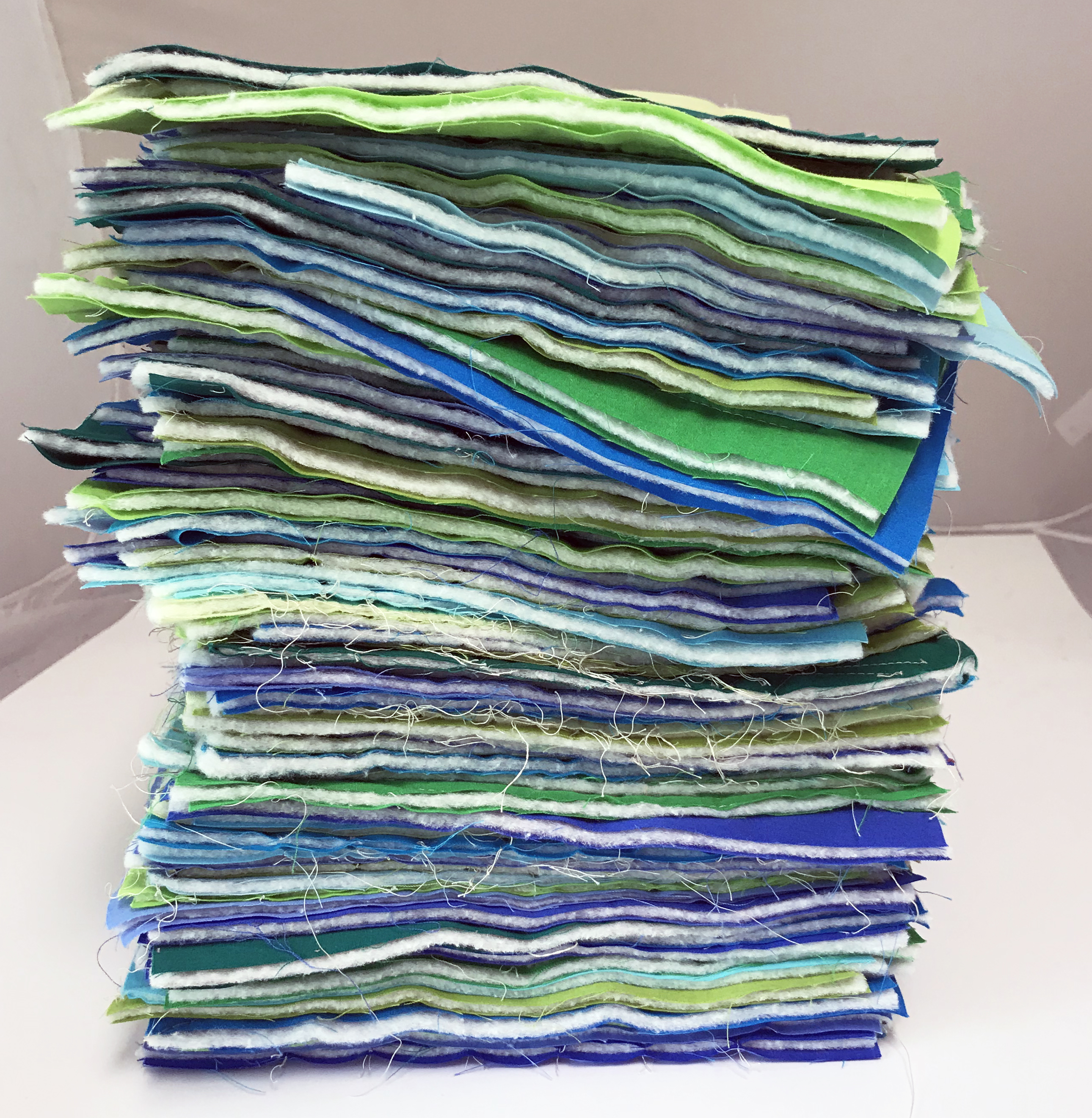 Free-Motion Quilting practice samples