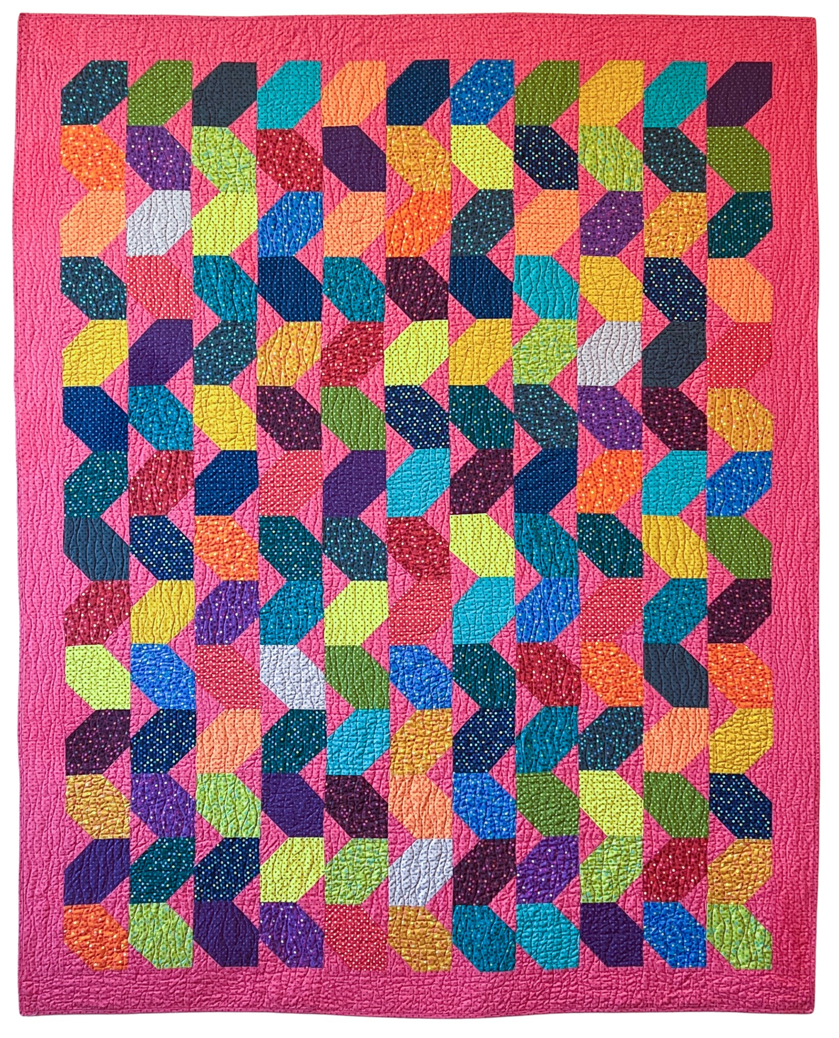 Free Pattern Alert! Grab Streamers Made from 5″ Squares – Christa Quilts